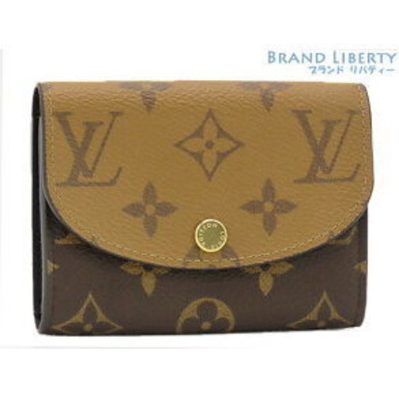 Louis Vuitton Porte Monogram Reverse Rosalie Monnaie Wallet Black - Picture 1 of 9